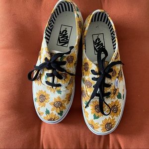 Vans Sunflower Canvas Sneakers